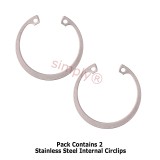 Stainless Internal Circlip for 72mm Bore Diameter Un-Sprung Dia 76.5mm