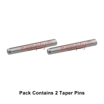 Metric Mild Steel Solid Taper Pins 1.5x12mm
