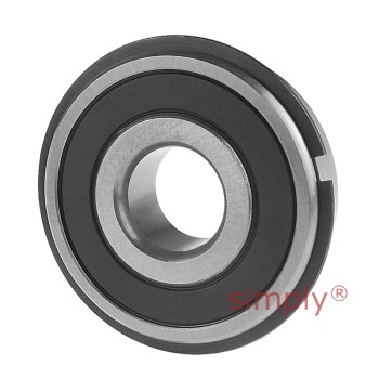 1621DCNR Imperial Rubber Sealed Deep Groove Ball Bearing with Snap Ring 1/2x1-3/8x7/16 inch
