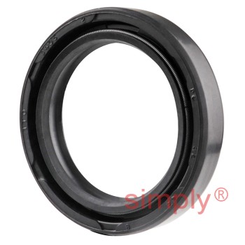 32x44x8DC Metric Fork and Damper Nitrile Rubber Oil Seal with 2 Opposite Facing Individually Sprung Sealing Lips