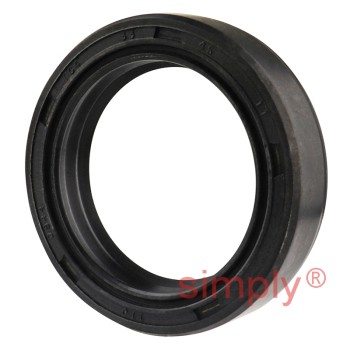 33x45x11TC4 Metric Fork and Damper Nitrile Rubber Oil Seal with Extra Internal Sealing Profile and Raised Outer Sealing Band on Outside Diameter