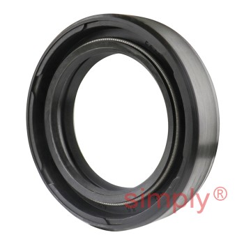 35x52x12DCSS Metric Fork and Damper Nitrile Rubber Oil Seal with 2 Opposite Facing Individually Sprung Sealing Lips