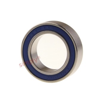 ENDURO 38022RS Rubber Sealed Double Row Angular Contact Ball Bearing 15x24x7mm