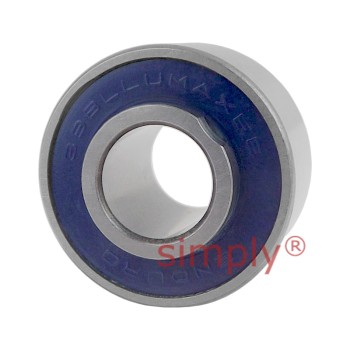 ENDURO 398LLUMAXEE Rubber Sealed Extended Inner and Outer Deep Groove Bearing 8x19x13mm