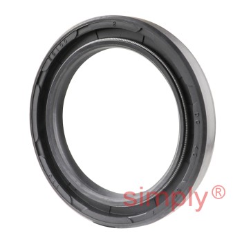 40x55x7DC Metric Fork and Damper Nitrile Rubber Oil Seal with 2 Opposite Facing Individually Sprung Sealing Lips