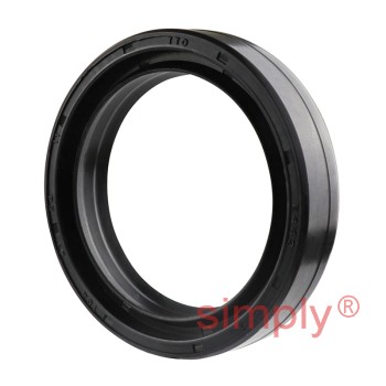 41x54x11TC4 Metric Fork and Damper Nitrile Rubber Oil Seal with Extra Internal Sealing Profile and Raised Outer Sealing Band on Outside Diameter