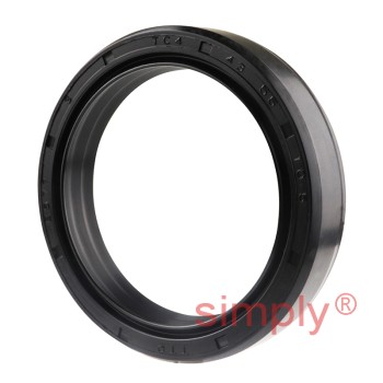 43x55x10.5TC4 Metric Fork and Damper Nitrile Rubber Oil Seal with Extra Internal Sealing Profile and Raised Outer Sealing Band on Outside Diameter