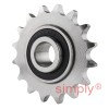 16 Tooth 08B Simplex Idler Sprocket for 1/2 Inch Pitch Chain