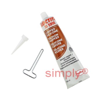 Loctite 5990 Premium Silicone Copper Gasket Sealant 100ml Tube