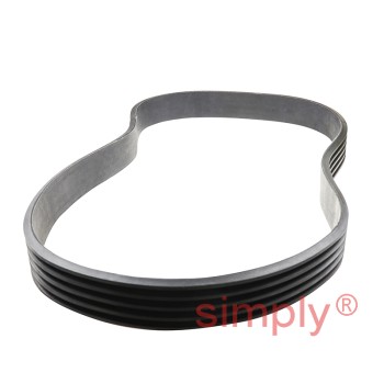 Major Brand 3V670 Wrapped Banded Belt with 5 Ribs