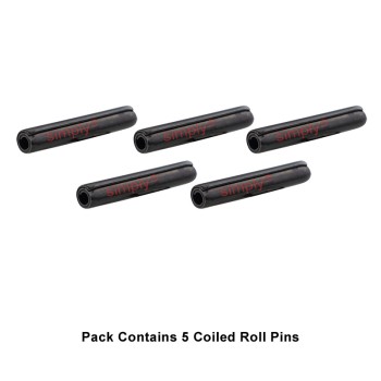 Imperial Carbon Steel CS70 MBK Coiled Roll Pins 1/16x1/4 inch with Plain Oiled Finish - Allow 2-3 Days