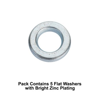 Unifix M30x44x5mm Flat Washers DIN 6916 with Bright Zinc Plated Finish - Allow 2-3 Days