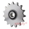 15 Tooth 10B Simplex Idler Sprocket for 5/8 Inch Pitch Chain