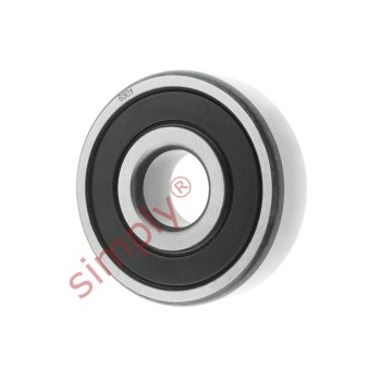 63012RS Budget Rubber Sealed Deep Groove Ball Bearing 12x37x12mm