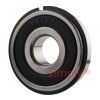 6302RSNR Budget Rubber Sealed Deep Groove Ball Bearing with Snap Ring 15x42x13mm