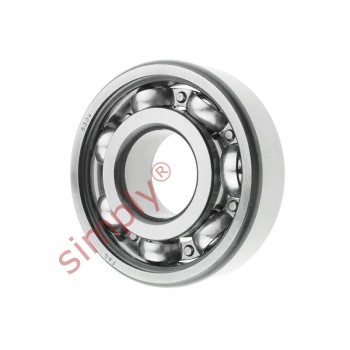 6304 Budget Open Type Deep Groove Ball Bearing 20x52x15mm
