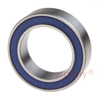 ENDURO 638032RS Rubber Sealed Deep Groove Ball Bearing 17x26x7mm