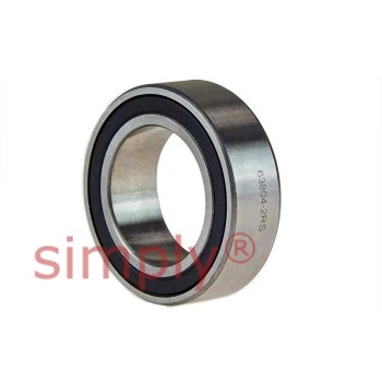 ENDURO 638042RS Rubber Sealed Deep Groove Ball Bearing 20x32x10mm