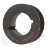 63J08 Tapered Bore Polyvee Belt Pulley 63mm Pitch Diameter 8 Grooves
