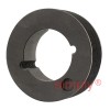 63J08 Tapered Bore Polyvee Belt Pulley 63mm Pitch Diameter 8 Grooves