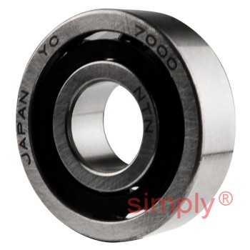 NTN 7000 Single Row Angular Contact Ball Bearing 10x26x8mm