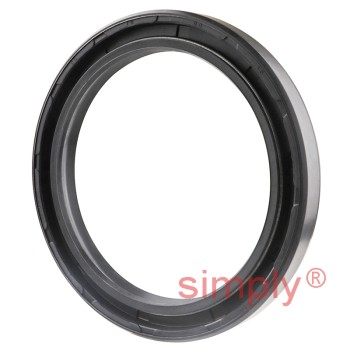 70x90x10DC Metric Fork and Damper Nitrile Rubber Oil Seal with 2 Opposite Facing Individually Sprung Sealing Lips