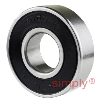 ENDURO 71001LLB-ABEC5 Angular Contact Ball Bearing with Low Friction Seals 12x28x8mm