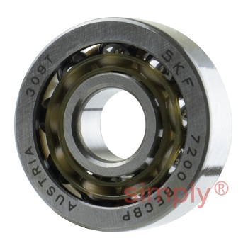 SKF 7200BECBP Single Row Angular Contact Ball Bearing 10x30x9mm