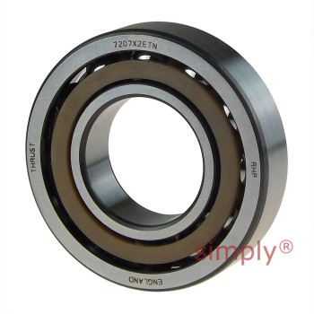 RHP 7207X2ETN Angular Contact Ball Bearing 35x72x17mm