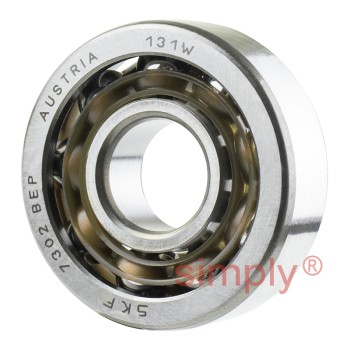 SKF 7302BEP Single Row Angular Contact Ball Bearing 15x42x13mm