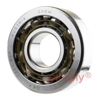 SKF 7304BEP Single Row Angular Contact Ball Bearing 20x52x15mm