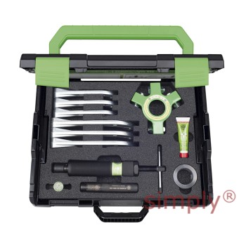 KUKKO Series 845-150 Hydraulic 4 Puller Set with Self-Centering Pulling Arms Allow 2-3 Days