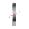 2.37x3.87x0.5 inch Totally Metal Encased Nitrile Rubber Rotary Shaft Oil Seal with Garter Spring R1 / WC Style