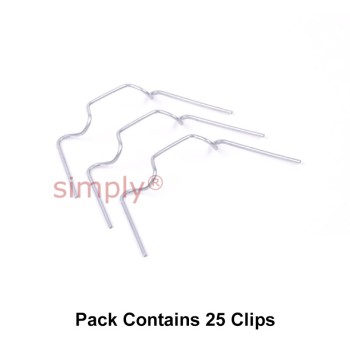 Universal Parts GH011 Greenhouse Spring Wire Glazing Clips Pack of 25