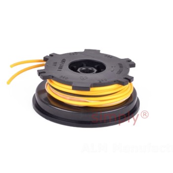 HL002 Grass Strimmer Spool and Cord/Line 2.4mm - 2x2.25m By ALM - Fits OBI