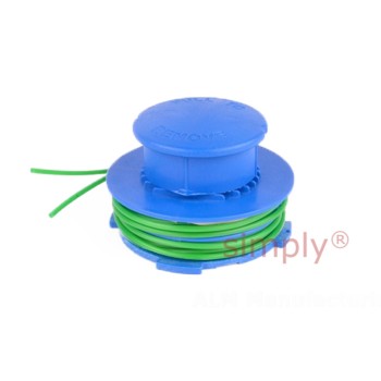 WE116 Grass Strimmer Spool and Cord/Line 2mm - 2x5m By ALM - Fits Flymo