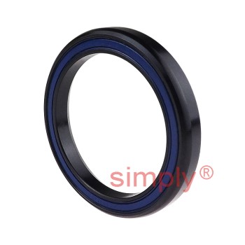 Enduro ACB37482RS Black Oxide Angular Contact Headset Bearing with External and Internal Chamfers 36x45 deg 37x48x6.5mm