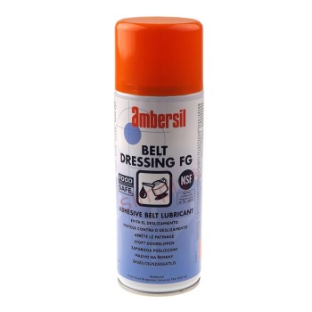 Ambersil Belt Dressing Food Grade Adhesive Belt Lubricant Aerosol Spray 400ml