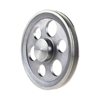 SPA Section Un-Bored Aluminium Pulley with 1 Groove 140mm Pitch Diameter