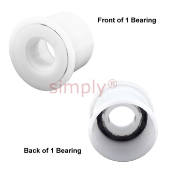 xiros xirodur BB6204EC44.5B18010ES End Cap Ball Bearing 20x50x39mm