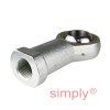 Durbal BEFN06-20-502 Maintenance Required Left Hand Metric Steel Female Rod End M6 Thread