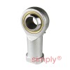 Durbal BEFN08-20-501 Maintenance Required Right Hand Metric Steel Female Rod End M8 Thread