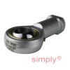 Durbal BEFN16-21-501 Maintenance Required Right Hand Metric Steel Female Rod End M16x1.5 Thread