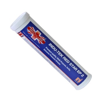 Brit-Lube Indu-Tek Red Star EP 2 400g - Allow 2-3 Days