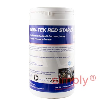 Brit-Lube Indu-Tek Red Star EP 2 1kg