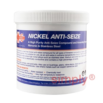 Brit-Lube Nickel Anti-Seize 500g