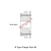Major Branded F50B-MB Drive Coupling Pilot Bore Max Bore 38mm