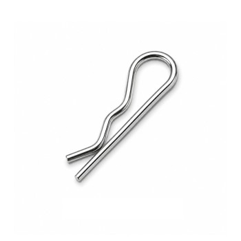 2.8x41mm Bright Zinc Plated Spring Grip Clip