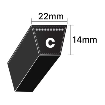 C40 Major Brand C-Section V-Belt