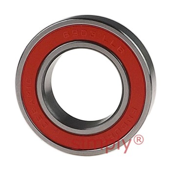 ENDURO CH6903LLB Ceramic Hybrid Deep Groove Bearing with Low Friction Seals 17x30x7mm